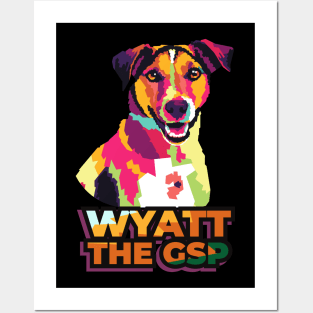 wyatt the gsp Posters and Art